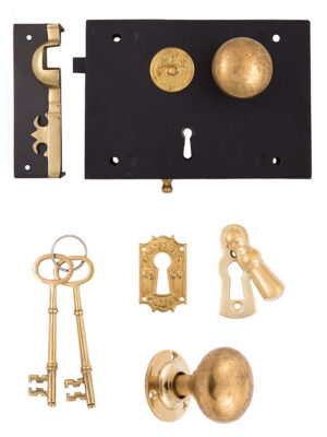 Carpenter Rim Lock Set