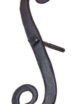 Scroll Shutter Dog - Hand Wrought Iron