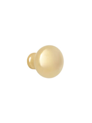Aurora Cast Brass Knob