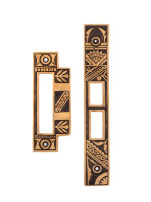 Oriental Entry Strike Plate