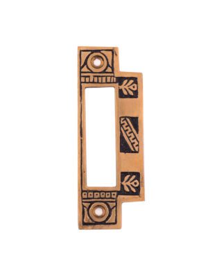 Oriental Interior Strike Plate