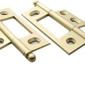 Brass Non Mortised Ball Tip Cabinet Hinge