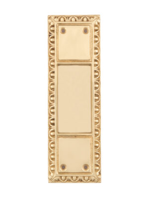 Egg & Dart Pocket Door Handle