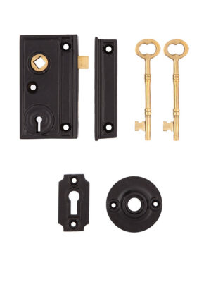 Cast Iron Narrow Rim Lock