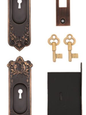 Lorraine Locking Pocket Door Set