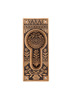 Potted Flower Pocket Door Handle