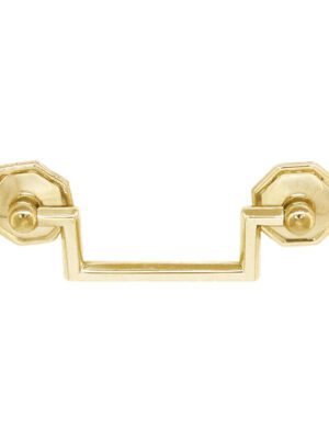 Bail Pull with Octagonal Rosettes