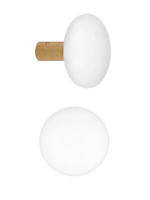 White Ceramic Doorknobs