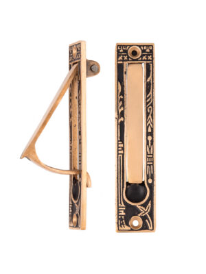 Broken Leaf Pocket Door Edge Pull