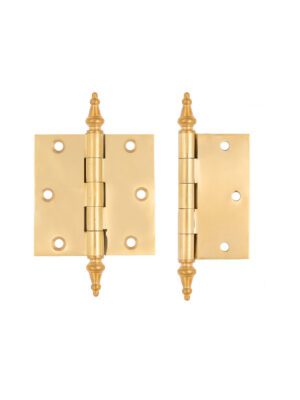 Solid Brass Steeple Tip Hinge